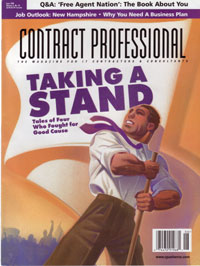 Contract Professional Magazine Marketing Issue June 2001